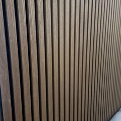 Real Wood Acoustic Slatted Wall Panels