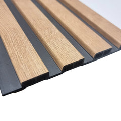 Wood Effect Slatted Wall Panels